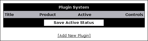 Plugin manager